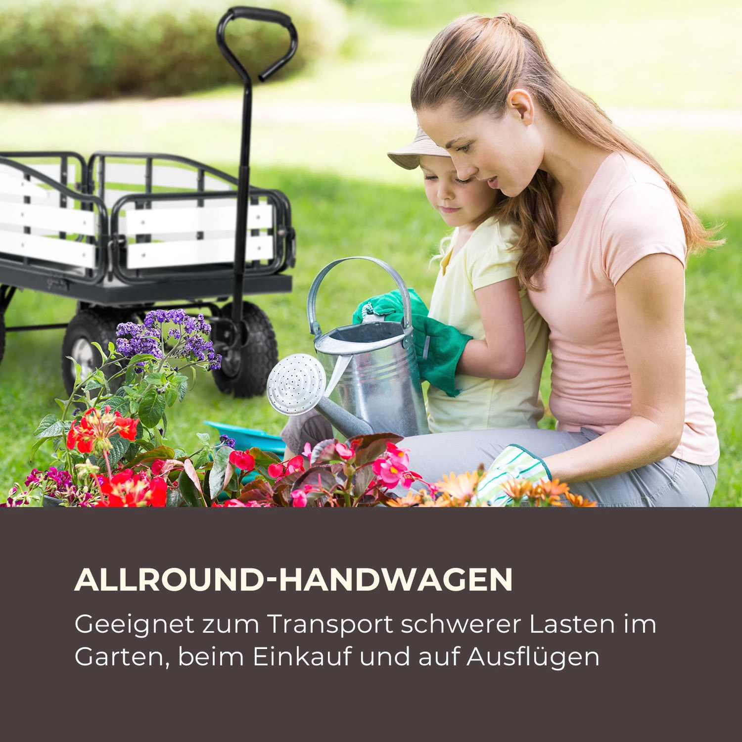Ventura Handwagen Bollerwagen Schwerlast 300 kg wetterfest Stahl WPC Ventura Handwagen Bollerwagen Schwerlast 300 Kg Wetterfest Stahl WPC -Deutschland Klarstein Verkaufs-Shop 10034736 de 0002 logo
