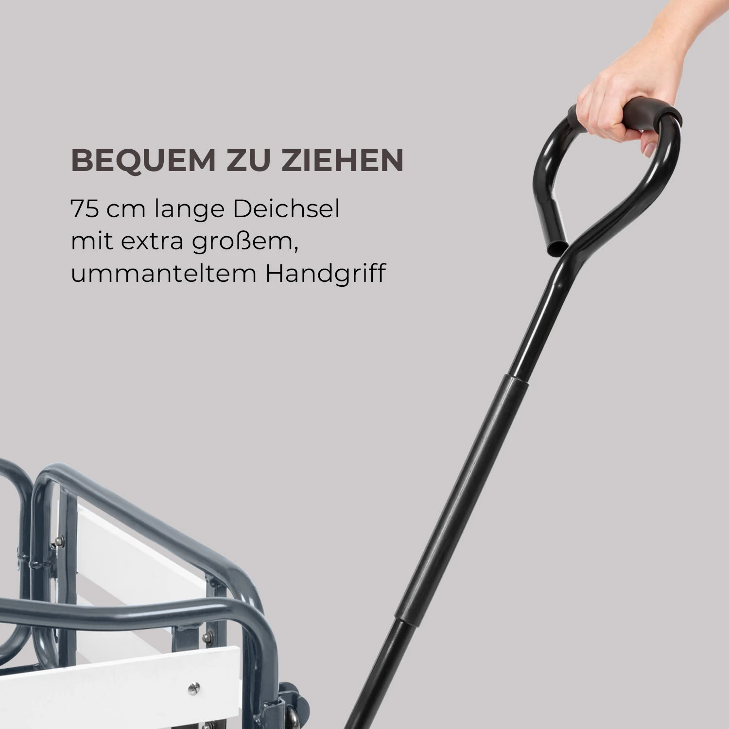 Ventura Handwagen Bollerwagen Schwerlast 300 kg wetterfest Stahl WPC Ventura Handwagen Bollerwagen Schwerlast 300 Kg Wetterfest Stahl WPC -Deutschland Klarstein Verkaufs-Shop 10034736 de 0006 logo