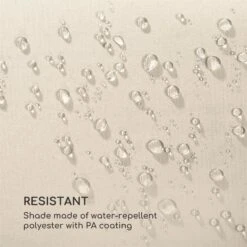 Belo Horizonte Sonnenschirm Sonnenschutz Ø 292cm Polyester Wasserabweisend Inkl. Standbasis Creme 5 Belo Horizonte Sonnenschirm Sonnenschutz Ø 292cm Polyester Wasserabweisend Inkl. Standbasis Creme -Deutschland Klarstein Verkaufs-Shop 10034743 yy 0007 logo blumfeldt Belo Horizonte Sonnenschirm creme