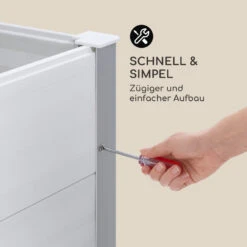 Nova Grow Gartenbeet 150 X 91 X 100 Cm WPC Holzoptik Weiß -Deutschland Klarstein Verkaufs-Shop 10034747 de 0006 logo