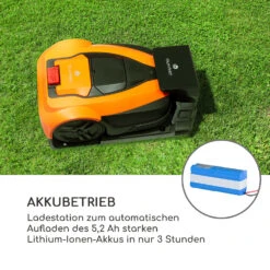 Garden Hero Rasenmähroboter 5,2 Ah Akkubetrieb Bis 1.200 M² Orange -Deutschland Klarstein Verkaufs-Shop 10034749 de 0007 logo