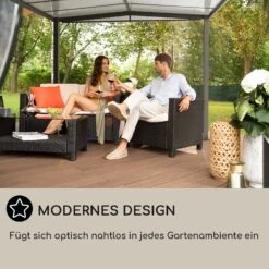 Pantheon Solid Sky Expand Pavillon 3x2,5x3 M Aluminium Polycarbonat -Deutschland Klarstein Verkaufs-Shop 10034750 de 0006 usp