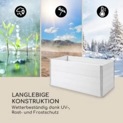 Nova Grow Gartenbeet 195 X 91 X 100 Cm WPC Holzoptik Weiß -Deutschland Klarstein Verkaufs-Shop 10034752 de 0005 logo