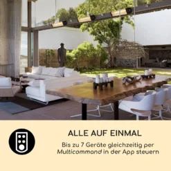 Smartwave Infrarot-Heizstrahler Carbonröhre 2400W WiFi Appsteuerung -Deutschland Klarstein Verkaufs-Shop 10034762 de 0006 logo