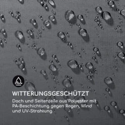Mondo Gartenpavillon Partyzelt Gazebo 295x262x295 Stahl Polyester -Deutschland Klarstein Verkaufs-Shop 10034763 de 0005 logo