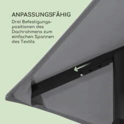 Mondo Gartenpavillon Partyzelt Gazebo 295x262x295 Stahl Polyester -Deutschland Klarstein Verkaufs-Shop 10034763 de 0006 logo