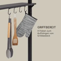 Steakhouse Wings Pavillon 244x260x152cm 160 G/m² PE Flammhemmend Stahl -Deutschland Klarstein Verkaufs-Shop 10034765 de 0008 logo