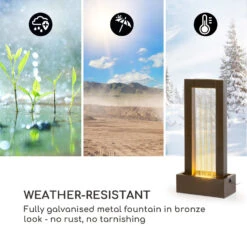 Skyriver Gartenbrunnen Zimmerbrunnen Indoor Outdoor LED 10 M Kabel -Deutschland Klarstein Verkaufs-Shop 10034776 uk 0007 logo