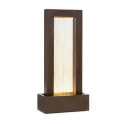 Skyriver Gartenbrunnen Zimmerbrunnen Indoor Outdoor LED 10 M Kabel