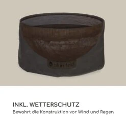 Savage Feuerschale Mit Grill  Ø: 60,5 Cm Stahl Inkl. Wetterschutz Rost -Deutschland Klarstein Verkaufs-Shop 10034800 de 0007 logo