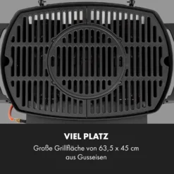 Vanquish Gasgrill 3 Edelstahlbrenner 3 X 3 KW 63,5 X 45 Cm Grillfläche -Deutschland Klarstein Verkaufs-Shop 10034805 de 0006 logo