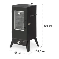 Pasadena Gas-Räuchergrill 2,5 KW Heizleistung 180 °C / 350 °F Max. -Deutschland Klarstein Verkaufs-Shop 10034818 yy 0010 logo Klarstein Pasadena Gas Raeuchergrill Large