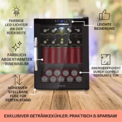 Coachella 60 Kühlschrank 60 Liter WiFi-Funktion Hintergrundbeleuchtung 4 Coachella 60 Kühlschrank 60 Liter WiFi-Funktion Hintergrundbeleuchtung -Deutschland Klarstein Verkaufs-Shop 10034823 de 0005 usp