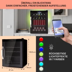 Coachella 60 Kühlschrank 60 Liter WiFi-Funktion Hintergrundbeleuchtung 5 Coachella 60 Kühlschrank 60 Liter WiFi-Funktion Hintergrundbeleuchtung -Deutschland Klarstein Verkaufs-Shop 10034823 de 0006 usp