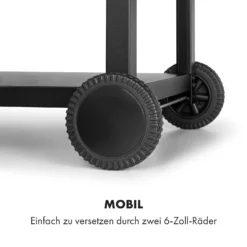 Pizzaiolo Pro Pizza-Gasgrill 76x143x66cm Schamottestein Stahl Mobil -Deutschland Klarstein Verkaufs-Shop 10034844 de 0007 logo