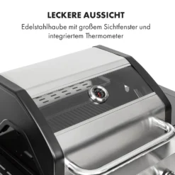 Valkyrie Gasgrill 3x3,2 + 2,9 KW Sichtfenster 54x42 Cm Grill Edelstahl -Deutschland Klarstein Verkaufs-Shop 10034845 de 0003 logo