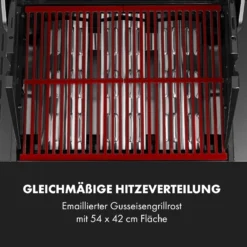 Valkyrie Gasgrill 3x3,2 + 2,9 KW Sichtfenster 54x42 Cm Grill Edelstahl -Deutschland Klarstein Verkaufs-Shop 10034845 de 0008 logo