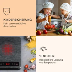 InnoChef Induktionskochfeld 3400W Touch Control Glaskeramik 4 InnoChef Induktionskochfeld 3400W Touch Control Glaskeramik -Deutschland Klarstein Verkaufs-Shop 10034919 de 0005 logo