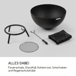 Fireball Feuerschale Ø 66 Cm Kippbar 2 Mm Stahl Horizontal Diagonal 5 Fireball Feuerschale Ø 66 Cm Kippbar 2 Mm Stahl Horizontal Diagonal -Deutschland Klarstein Verkaufs-Shop 10034933 de 0006 logo