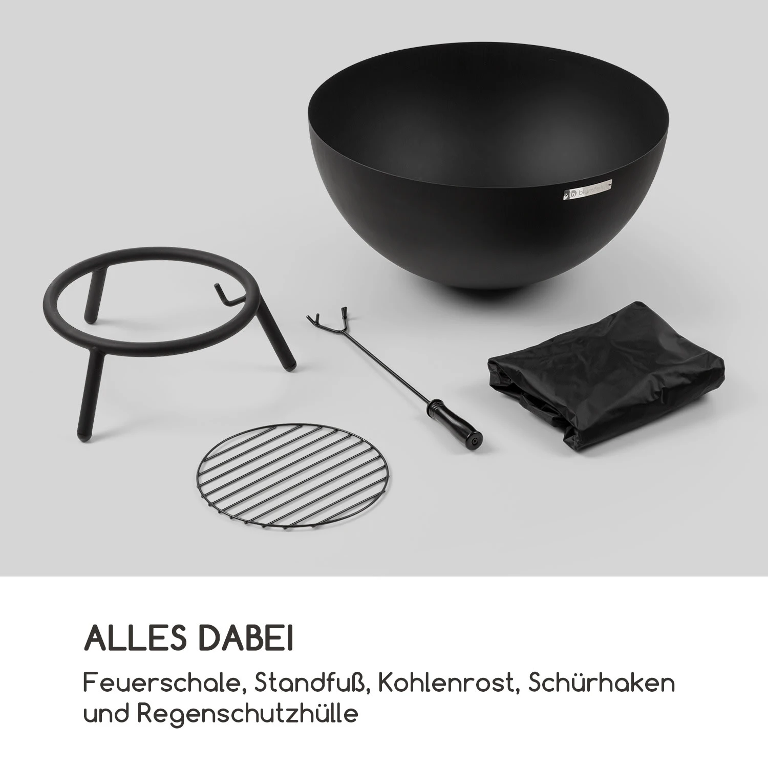 Fireball Feuerschale Ø 66 cm kippbar 2 mm Stahl horizontal diagonal Fireball Feuerschale Ø 66 Cm Kippbar 2 Mm Stahl Horizontal Diagonal -Deutschland Klarstein Verkaufs-Shop 10034933 de 0006 logo