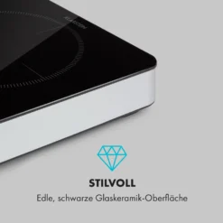 Cookio Kochfeld Induktion Freistehend 3500 W Bis 240 °C Glaskeramik -Deutschland Klarstein Verkaufs-Shop 10034949 de 0006 logo