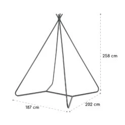 Ischia Rahmen 187 X 258 X 202 Cm (BxHxT) Stahl Grau 6 Ischia Rahmen 187 X 258 X 202 Cm (BxHxT) Stahl Grau -Deutschland Klarstein Verkaufs-Shop 10034958 yy 0007 logo blumfeldt Ischia Rahmen grau