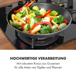 Goldflame 4 Gaskochfeld 4-flammig Messing-Brenner Glaskeramik Schwarz 6 Goldflame 4 Gaskochfeld 4-flammig Messing-Brenner Glaskeramik Schwarz -Deutschland Klarstein Verkaufs-Shop 10034972 de 0007 logo