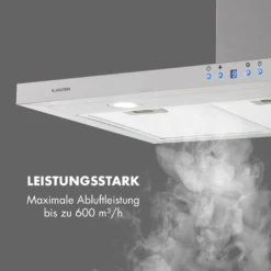 Limelight Dunstabzugshaube 90cm Wandhaube 600m³/h Edelstahl -Deutschland Klarstein Verkaufs-Shop 10034975 de 0003 logo