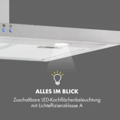 Limelight Dunstabzugshaube 90cm Wandhaube 600m³/h Edelstahl -Deutschland Klarstein Verkaufs-Shop 10034975 de 0007 logo