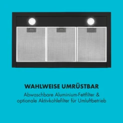 Limelight Dunstabzugshaube 90cm Wandhaube 600m³/h Schwarz 4 Limelight Dunstabzugshaube 90cm Wandhaube 600m³/h Schwarz -Deutschland Klarstein Verkaufs-Shop 10034978 de 0005 logo
