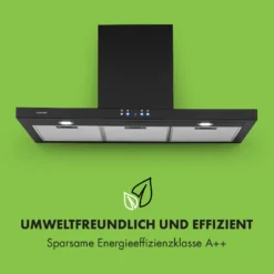 Limelight Dunstabzugshaube 90cm Wandhaube 600m³/h Schwarz 5 Limelight Dunstabzugshaube 90cm Wandhaube 600m³/h Schwarz -Deutschland Klarstein Verkaufs-Shop 10034978 de 0006 logo