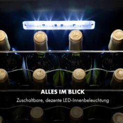 Shiraz 28 Uno Weinkühlschrank 74l 28Fl Touch-Bedienfeld 5-18°C 5 Shiraz 28 Uno Weinkühlschrank 74l 28Fl Touch-Bedienfeld 5-18°C -Deutschland Klarstein Verkaufs-Shop 10035029 de 0006 logo