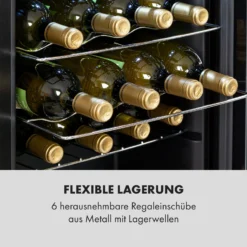 Shiraz 28 Uno Weinkühlschrank 74l 28Fl Touch-Bedienfeld 5-18°C 7 Shiraz 28 Uno Weinkühlschrank 74l 28Fl Touch-Bedienfeld 5-18°C -Deutschland Klarstein Verkaufs-Shop 10035029 de 0008 logo