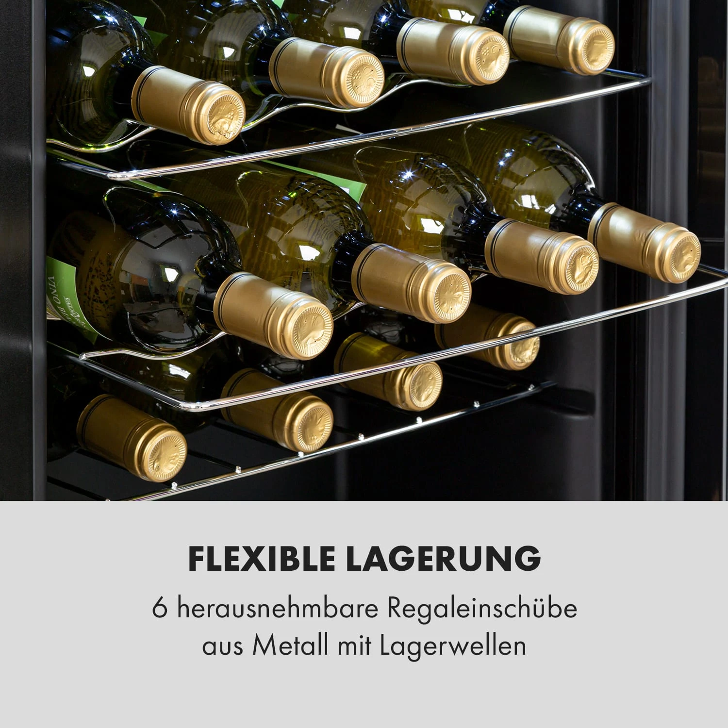 Shiraz 28 Uno Weinkühlschrank 74l 28Fl Touch-Bedienfeld 5-18°C Shiraz 28 Uno Weinkühlschrank 74l 28Fl Touch-Bedienfeld 5-18°C -Deutschland Klarstein Verkaufs-Shop 10035029 de 0008 logo