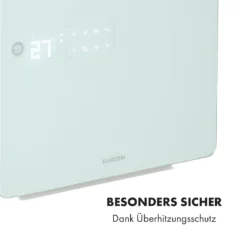 Hot Spot Crystal Flow Badheizer 45x82cm 36m² 2000W 5-40°C LED 8 Hot Spot Crystal Flow Badheizer 45x82cm 36m² 2000W 5-40°C LED -Deutschland Klarstein Verkaufs-Shop 10035035 de 0009 logo