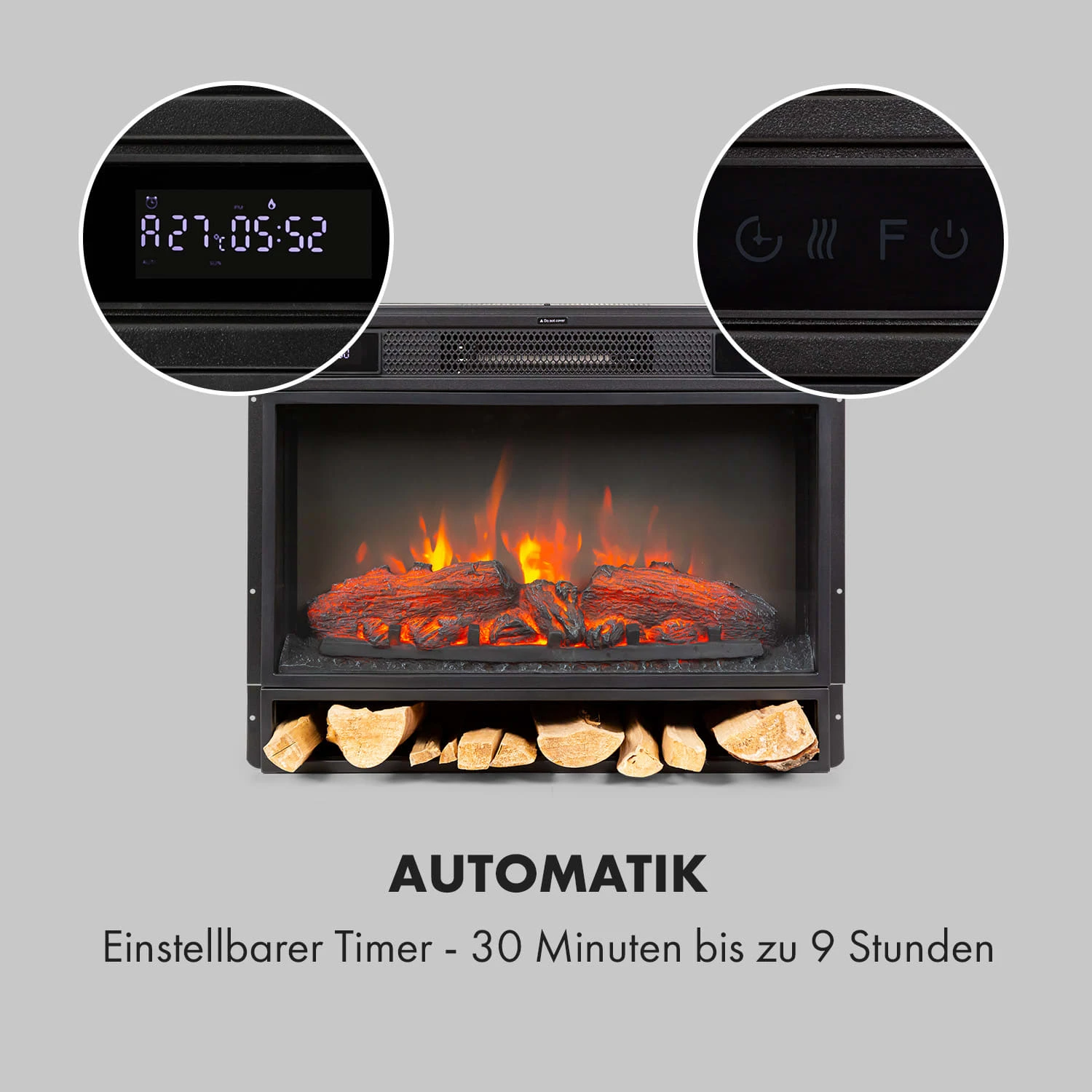 Vulsini Elektro-Kamin 1900 W LED-Technik Fernbedienung Vulsini Elektro-Kamin 1900 W LED-Technik Fernbedienung -Deutschland Klarstein Verkaufs-Shop 10035037 de 0003 logo