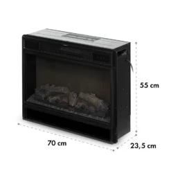 Vulsini Elektro-Kamin 1900 W LED-Technik Fernbedienung 8 Vulsini Elektro-Kamin 1900 W LED-Technik Fernbedienung -Deutschland Klarstein Verkaufs-Shop 10035037 yy 0009 logo Klarstein Vulsini Elektrischer Kamin schwarz