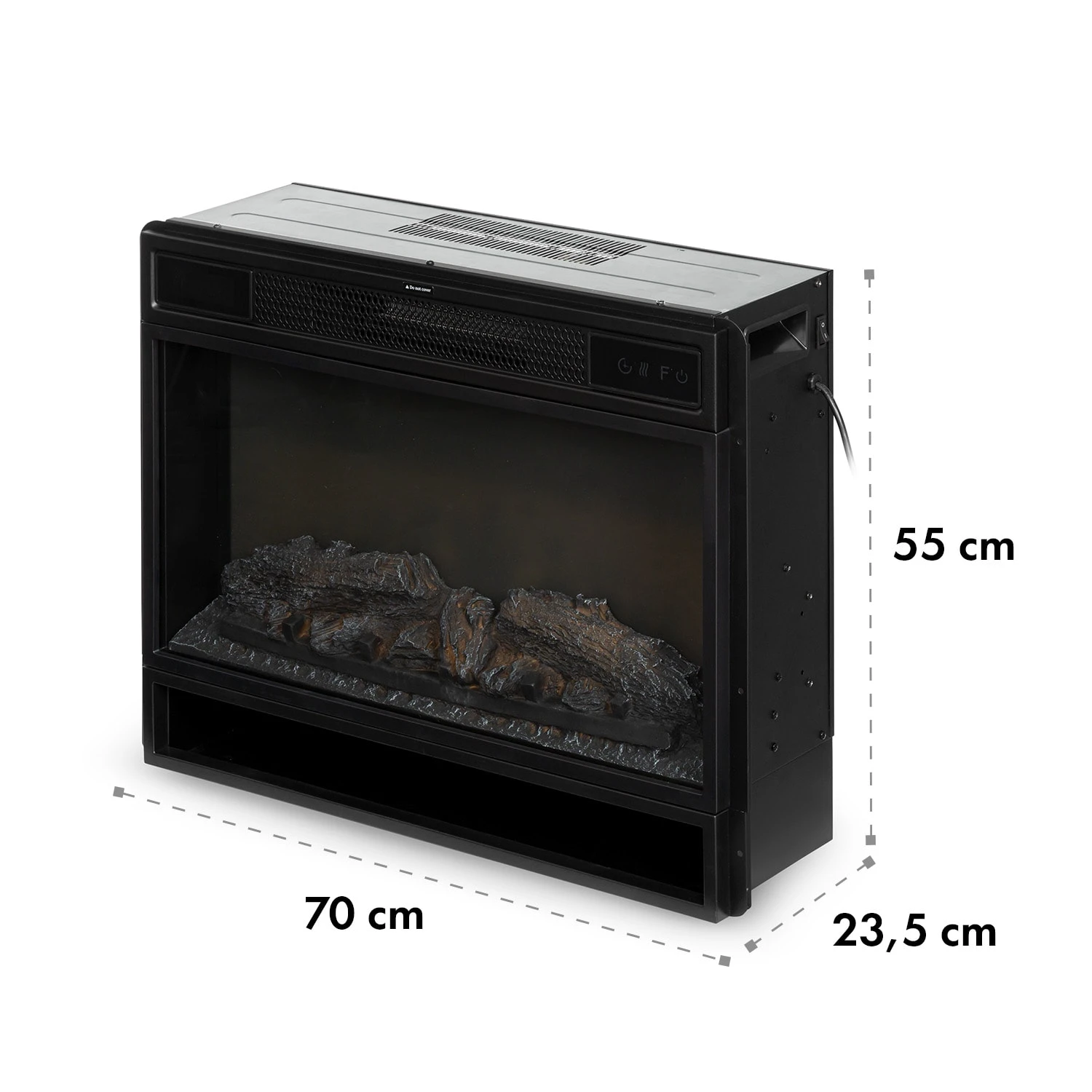 Vulsini Elektro-Kamin 1900 W LED-Technik Fernbedienung Vulsini Elektro-Kamin 1900 W LED-Technik Fernbedienung -Deutschland Klarstein Verkaufs-Shop 10035037 yy 0009 logo Klarstein Vulsini Elektrischer Kamin schwarz