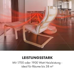 Vulsini Nightfall Elektrokamin 1900 W LED-Technik Fernbedienung -Deutschland Klarstein Verkaufs-Shop 10035039 de 0007 logo