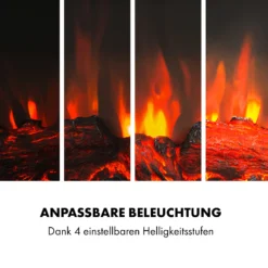 Vulsini Nightfall Elektrokamin 1900 W LED-Technik Fernbedienung -Deutschland Klarstein Verkaufs-Shop 10035039 de 0008 logo