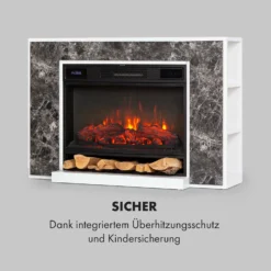 Vulsini Nightfall Elektrokamin 1900 W LED-Technik Fernbedienung -Deutschland Klarstein Verkaufs-Shop 10035039 de 0010 logo