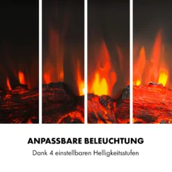 Vulsini Hideaway Elektrokamin 1900 W LED-Technik Fernbedienung -Deutschland Klarstein Verkaufs-Shop 10035040 de 0007 logo