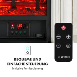 Etna Pozzolana Elektrokamin 1800W Wochentimer Fernbedienung -Deutschland Klarstein Verkaufs-Shop 10035041 de 0004 logo