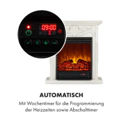 Etna Pozzolana Elektrokamin 1800W Wochentimer Fernbedienung -Deutschland Klarstein Verkaufs-Shop 10035041 de 0005 logo