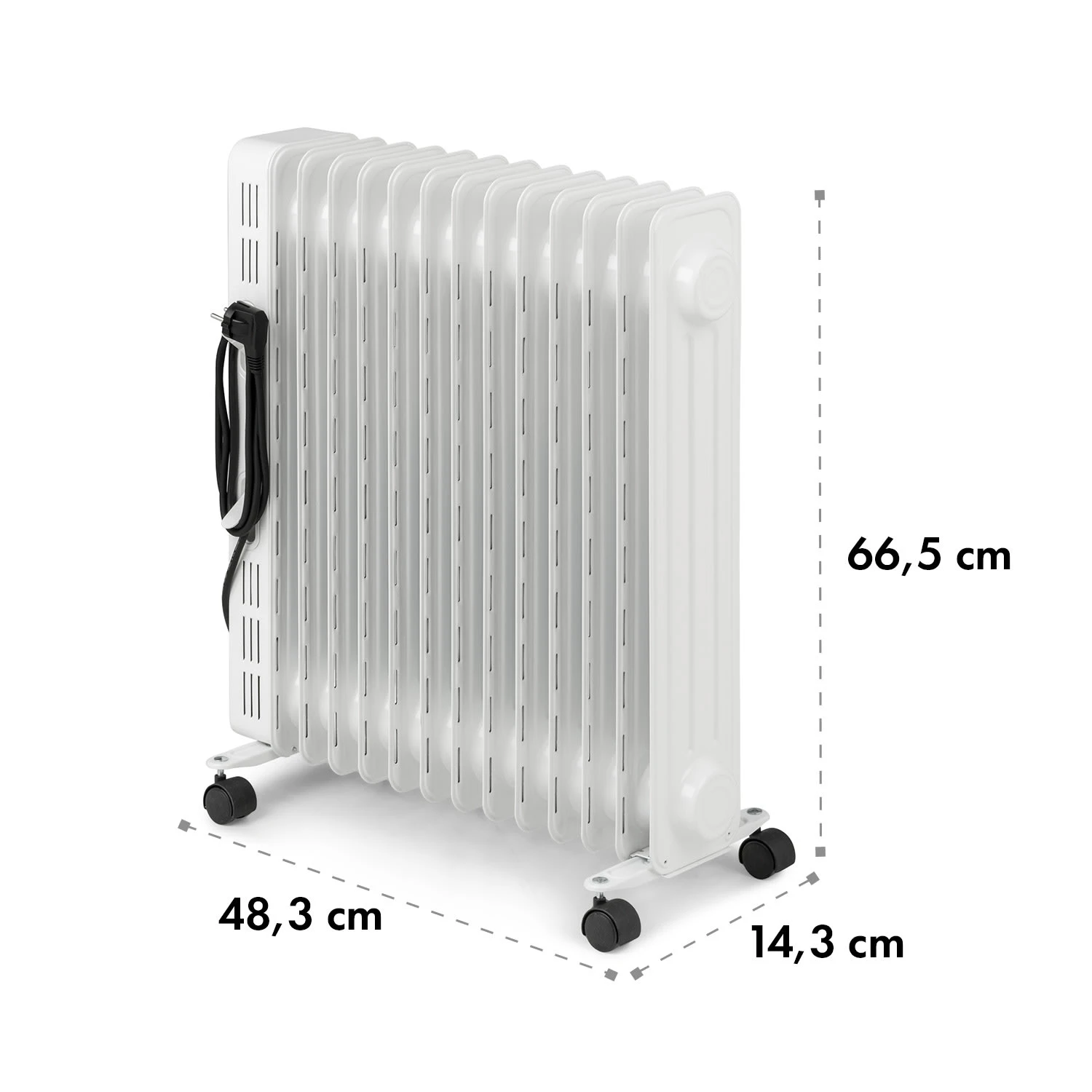Thermaxx Heatstream Ölradiator 2500W 5-35 °C 24h-Timer Thermaxx Heatstream Ölradiator 2500W 5-35 °C 24h-Timer -Deutschland Klarstein Verkaufs-Shop