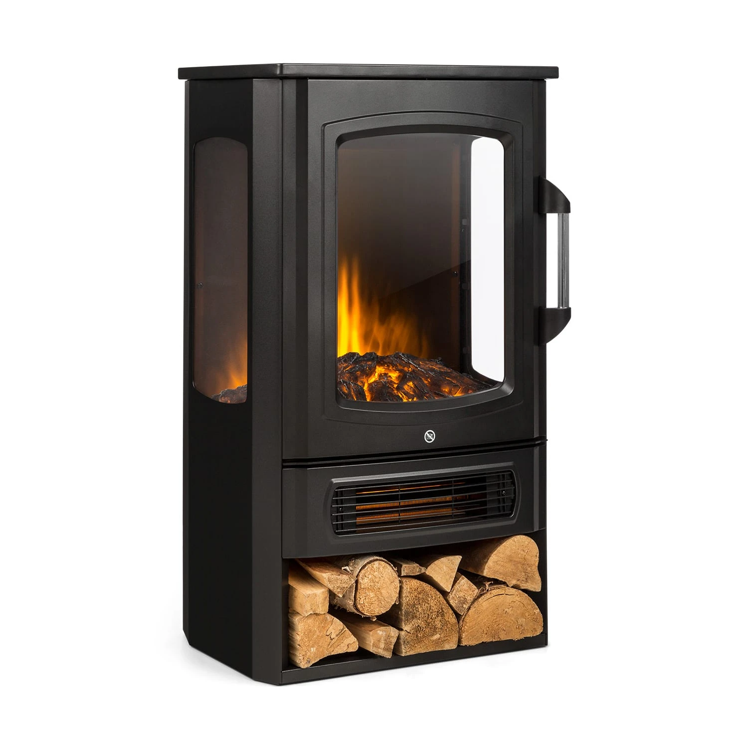 Bormio Panorama Elektrischer Kamin 1000/2000W Thermostat -Deutschland Klarstein Verkaufs-Shop 10035057 yy 0001 titel Klarstein Bormio Panorama Elektrischer Kamin B