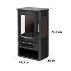 Bormio Panorama Elektrischer Kamin 1000/2000W Thermostat -Deutschland Klarstein Verkaufs-Shop 10035057 yy 0010 logo Klarstein Bormio Panorama Elektrischer Kamin B