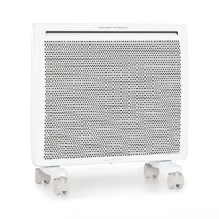 Klarstein Hot Spot Slimcurve Double Wave 2-in-1 Heizgerät 1000W Wochentimer Weiß
