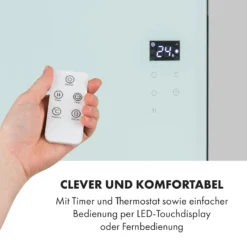 Hot Spot Crystal Spotless Smart Infrarotheizung 59x112cm 750W App-Steuerung 4 Hot Spot Crystal Spotless Smart Infrarotheizung 59x112cm 750W App-Steuerung -Deutschland Klarstein Verkaufs-Shop 10035064 de 0005 logo