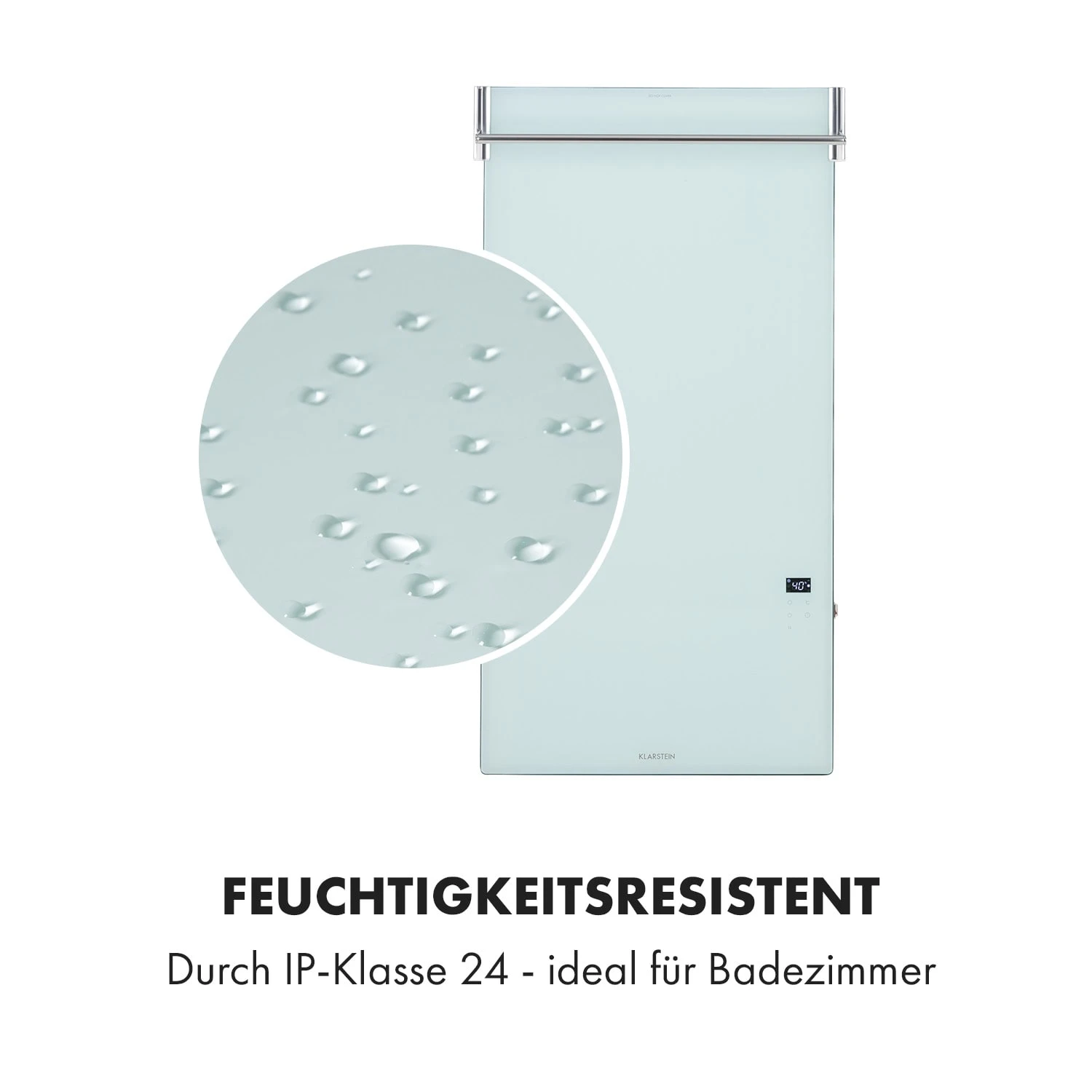 Hot Spot Crystal Spotless Smart Infrarotheizung 59x112cm 750W App-Steuerung Hot Spot Crystal Spotless Smart Infrarotheizung 59x112cm 750W App-Steuerung -Deutschland Klarstein Verkaufs-Shop 10035064 de 0006 logo